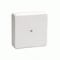 Разветвительная коробка  75х75х28 мм  IP20 КМ41216-01 открытой установки цвет белый квадратная контактная группа 6 клемм 6мм2 монтажная распределительная коробка  для наружной проводки о/п  75х75х28 мм  Белая КМ41216-01   IEK,  РФ