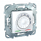 Термостат  теплого  пола  MGU5.503.18ZD     с /у 10 А    ( белый ) терморегулятор механический теплого  пола  с защитой  от  перенапряжения, поставляется  с  температурным  датчиком  4 м. Серия   UNICA     Schneider-Electric,   ЕС               